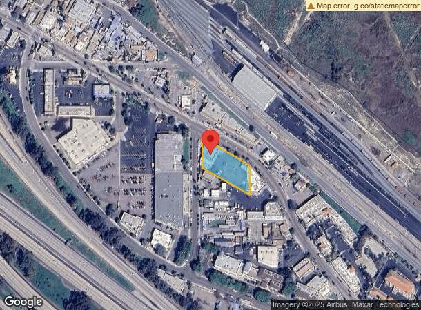  500 E San Ysidro Blvd, San Ysidro, CA Parcel Map