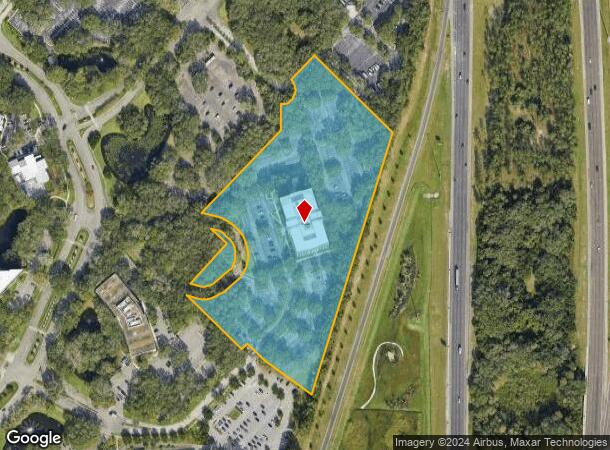  8800 Grand Oak Cir, Tampa, FL Parcel Map