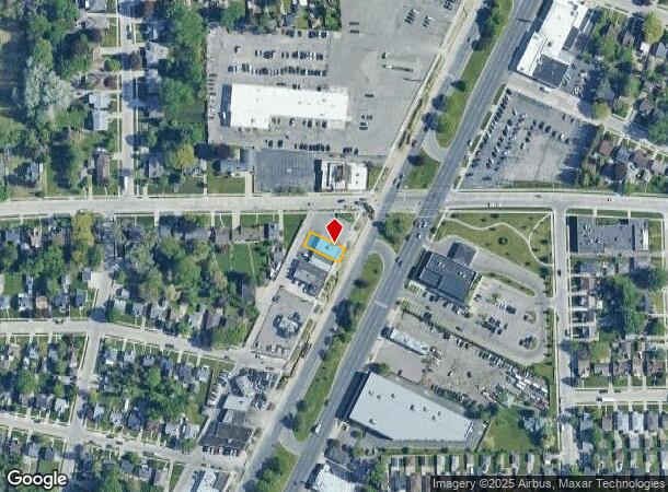  21555 Gratiot Ave, Eastpointe, MI Parcel Map