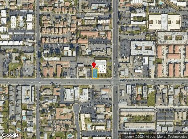  844 E Washington Ave, El Cajon, CA Parcel Map