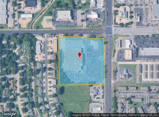 317 N Rock Rd, Derby, KS Parcel Map