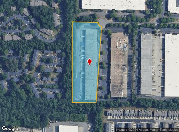  245 Hembree Park Dr, Roswell, GA Parcel Map