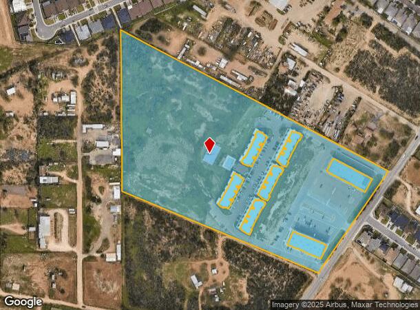 8218 Casa Verde Rd, Laredo, TX Parcel Map