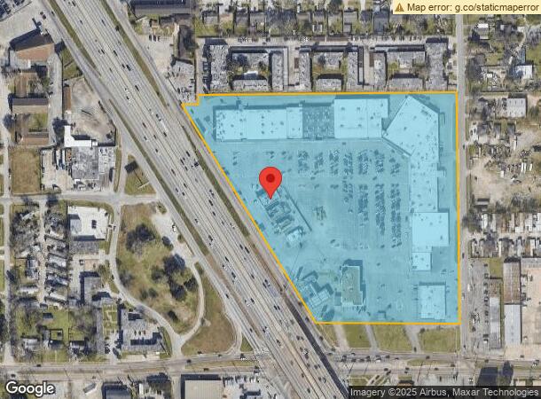  5596 North Fwy, Houston, TX Parcel Map