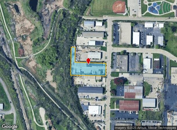  6115 N Flint Rd, Milwaukee, WI Parcel Map