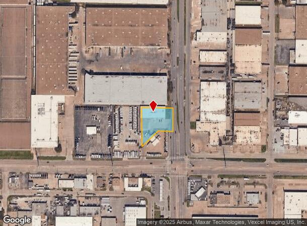  605 W Mockingbird Ln, Dallas, TX Parcel Map