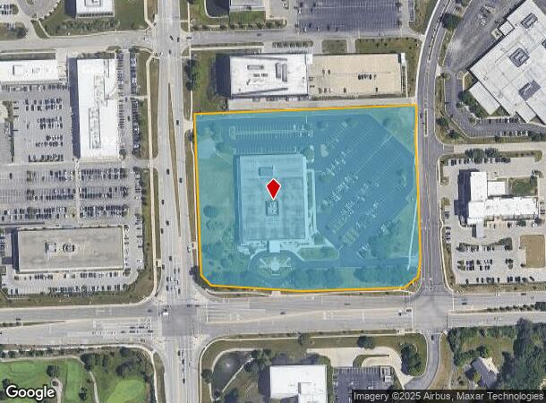  300 W 22Nd St, Oak Brook, IL Parcel Map