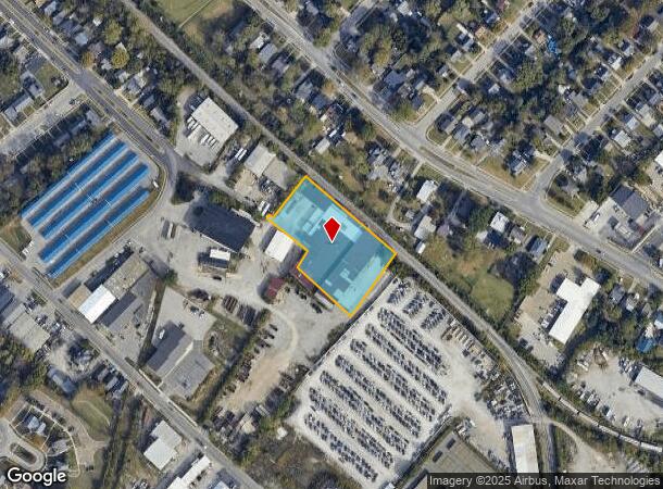  633 Shelby St, Lexington, KY Parcel Map