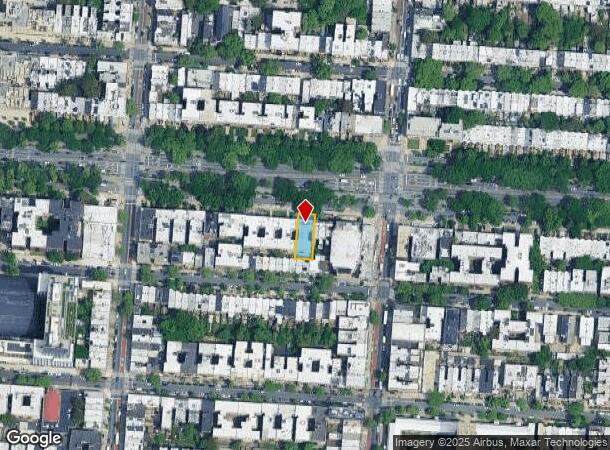  516 Eastern Pky, Brooklyn, NY Parcel Map