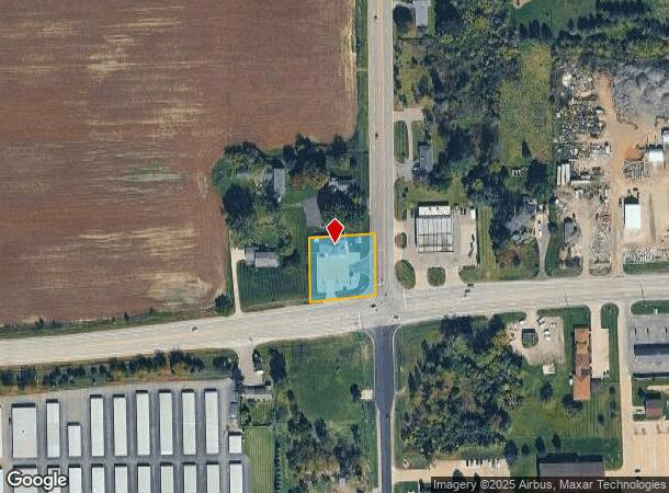  1500 S Elms Rd, Flint, MI Parcel Map