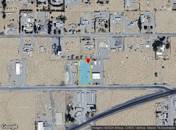  1270 W Charleston Park Ave, Pahrump, NV Parcel Map