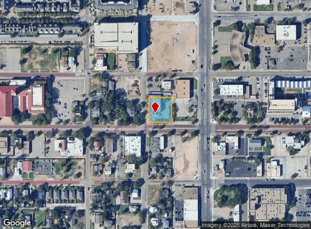 1722 Broadway, Lubbock, TX Parcel Map