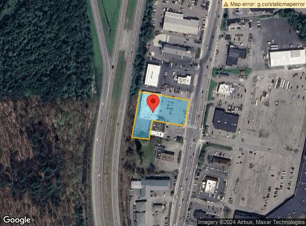  1247 Upper Front St, Binghamton, NY Parcel Map