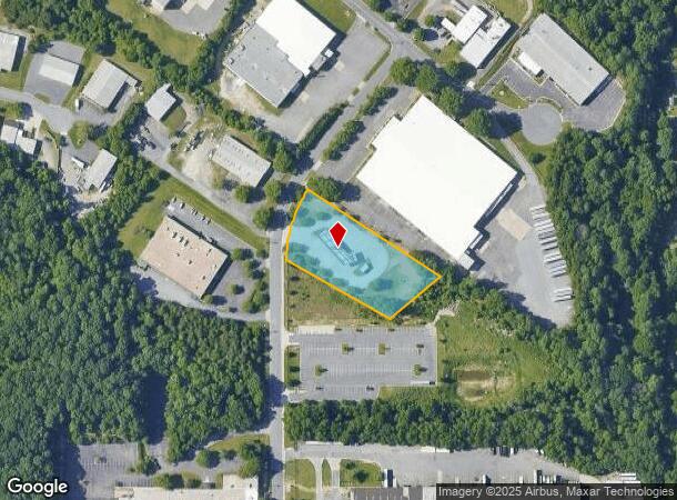 2521 Empire Dr, Winston Salem, NC Parcel Map