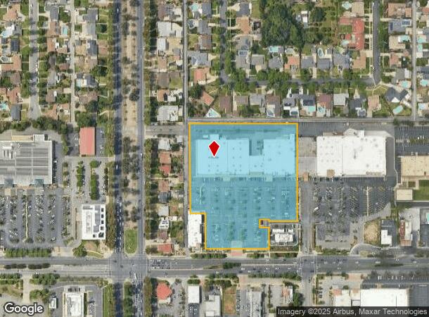  121 E Foothill Blvd, Upland, CA Parcel Map