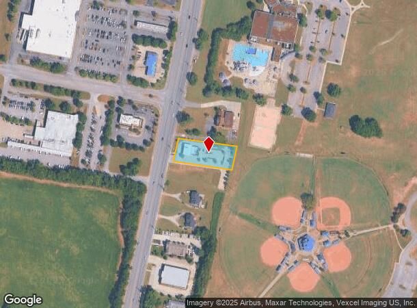  2262 Memorial Blvd, Murfreesboro, TN Parcel Map