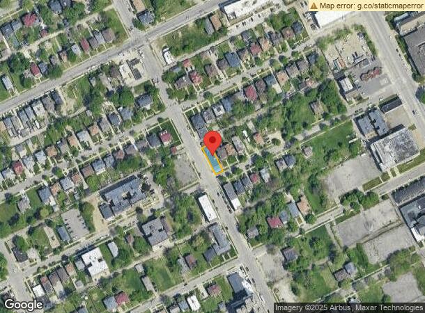  160 Hazelwood St, Detroit, MI Parcel Map