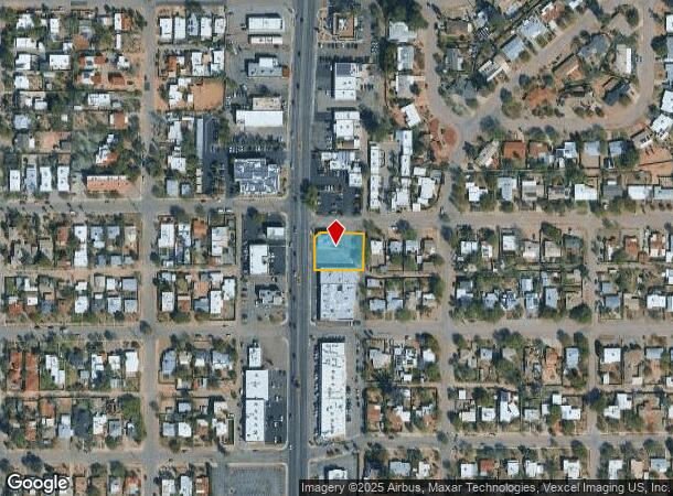 2574 N Campbell Ave, Tucson, AZ Parcel Map