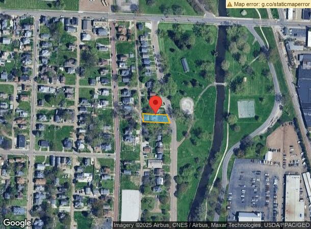  425 Elgin Ave Nw, Canton, OH Parcel Map