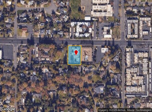  4600 Marconi Ave, Sacramento, CA Parcel Map