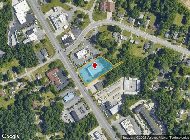  2924 N Main St, High Point, NC Parcel Map