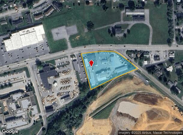 1076 E Bishop St, Bellefonte, PA Parcel Map