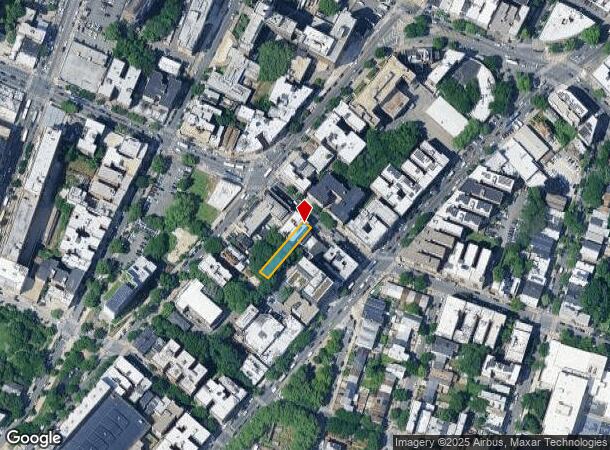 614 E 168Th St, Bronx, NY Parcel Map