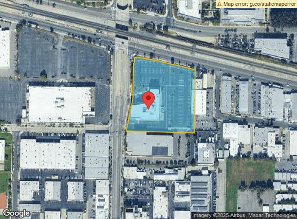  2340 N Hollywood Way, Burbank, CA Parcel Map