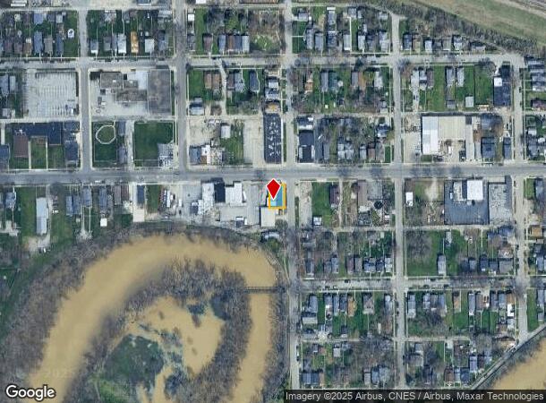  1401 W Main St, Fort Wayne, IN Parcel Map