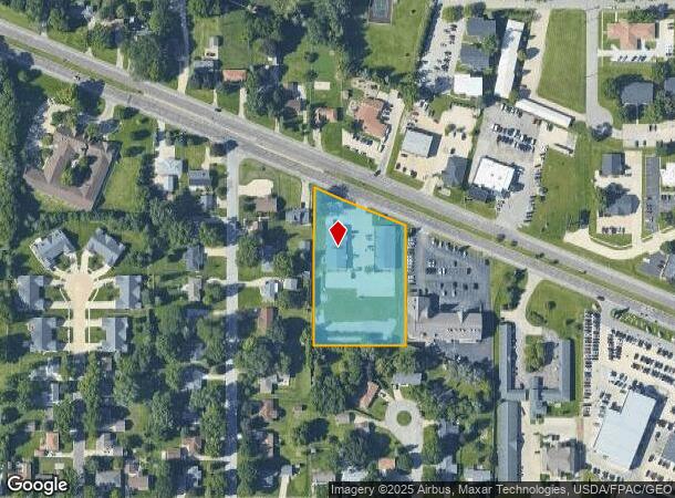  4901 University Ave, Cedar Falls, IA Parcel Map