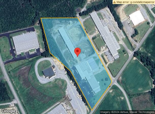  307B Industrial Dr, Clinton, NC Parcel Map