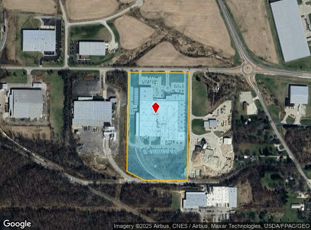 929 Faultless Dr, Ashland, OH Parcel Map