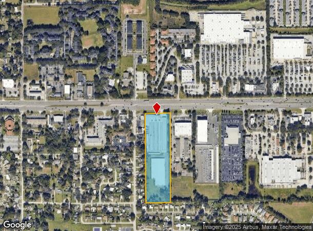 1007 E Brandon Blvd, Brandon, FL Parcel Map