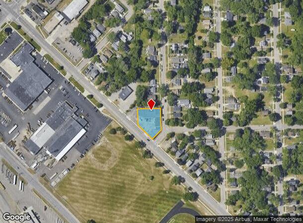 550 Cesar E Chavez Ave, Pontiac, MI Parcel Map