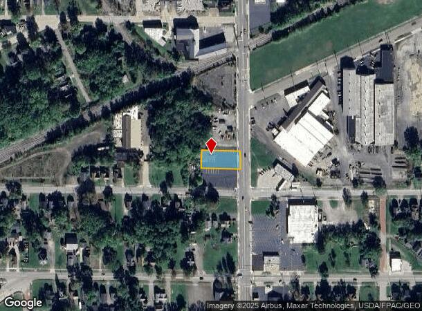  1125 N Park Ave, Warren, OH Parcel Map