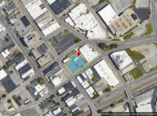  203 E Martin Luther King Jr Dr, High Point, NC Parcel Map