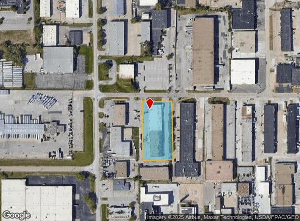  8945 J St, Omaha, NE Parcel Map