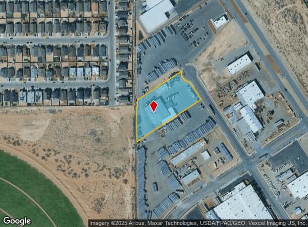 12460 Weaver Rd, Horizon City, TX Parcel Map