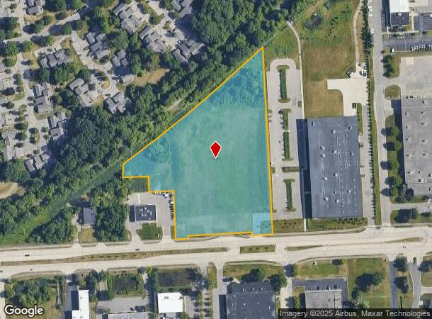  1600 W Hamlin Rd, Rochester Hills, MI Parcel Map