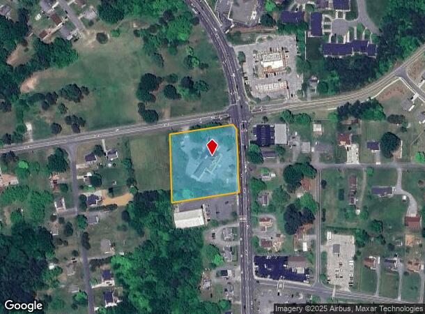 1205 S Main St, Graham, NC Parcel Map