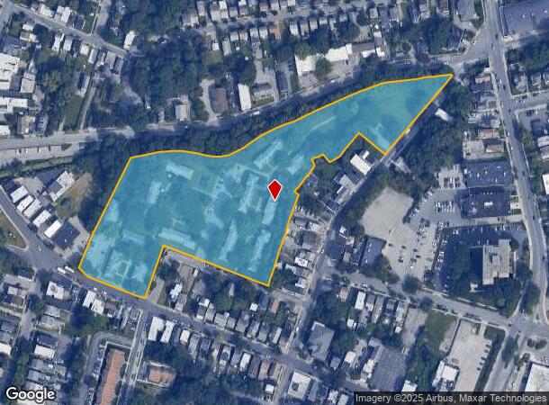  21 Charles St, Poughkeepsie, NY Parcel Map