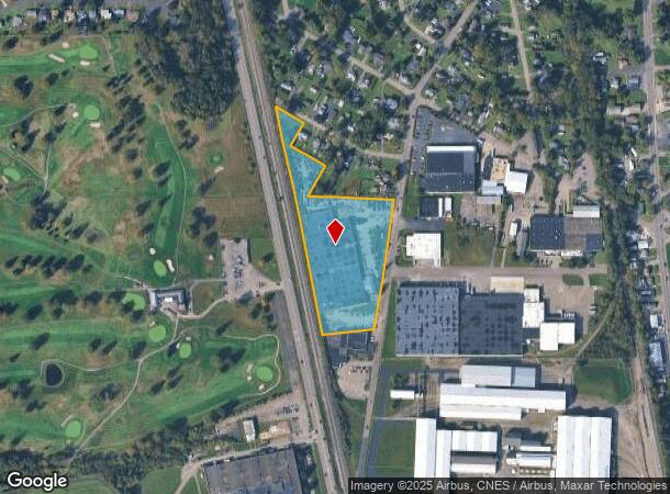 365 Upper Oakwood Ave, Elmira, NY Parcel Map