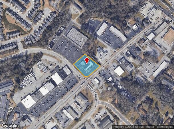  1121 West Ave Sw, Conyers, GA Parcel Map