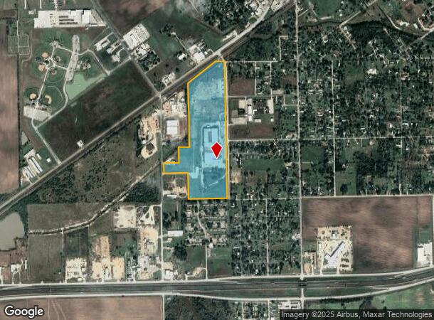  902 Gladys St, El Campo, TX Parcel Map