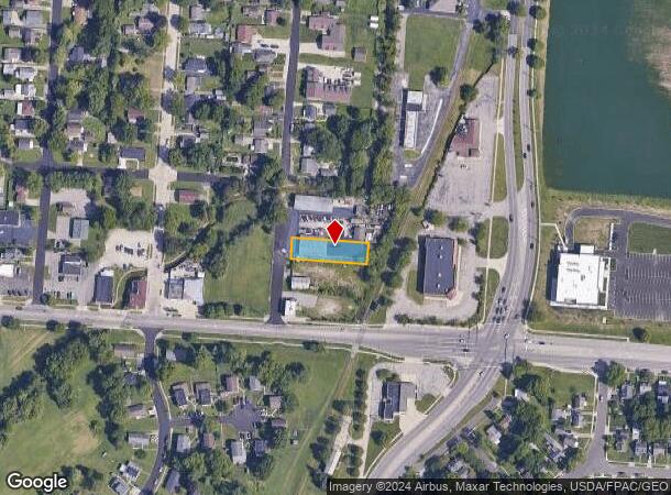  1708 Bauer Ave, Dayton, OH Parcel Map