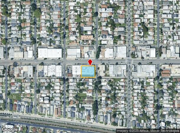 4202 W Jefferson Blvd, Los Angeles, CA Parcel Map