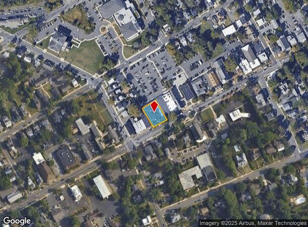121 W Main St, Moorestown, NJ Parcel Map