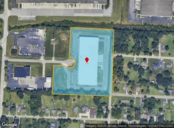  3500 Urbancrest Industrial Dr, Urbancrest, OH Parcel Map