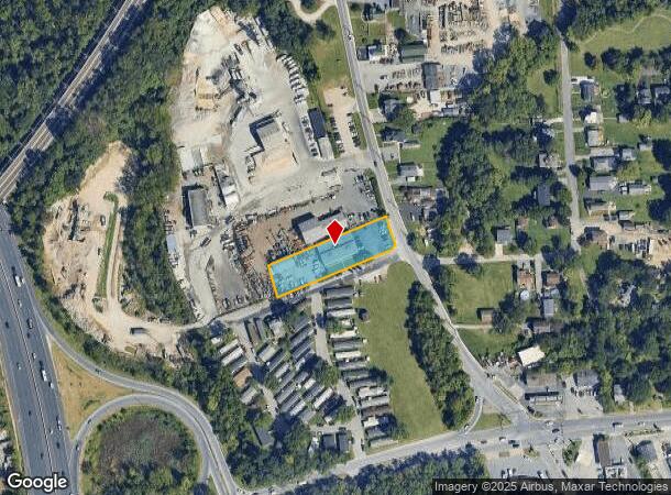 2340 Monumental Ave, Halethorpe, MD Parcel Map
