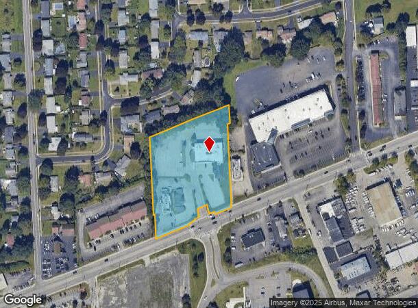  1780 E Ridge Rd, Rochester, NY Parcel Map